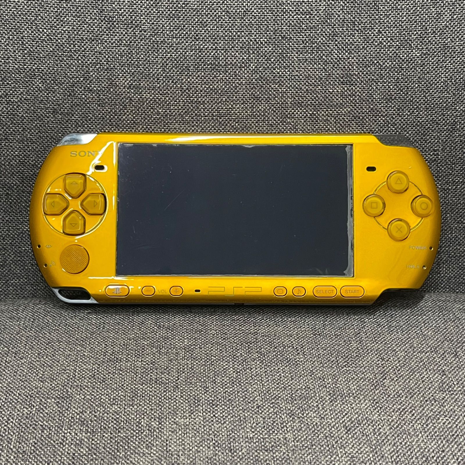 NPA】ジャンク SONY PlayStation Portable PSP-3000 オレンジ イエロー
