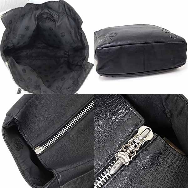 クロムハーツ CHROME HEARTS ジップ付き トート 4ポケット トート