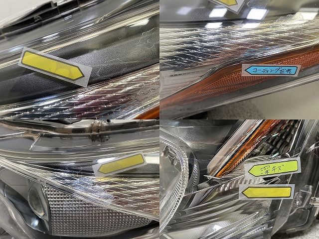 トヨタ 純正 ZVW50 ZVW51 ZVW55 50 プリウス 前期 LED ヘッドライト 