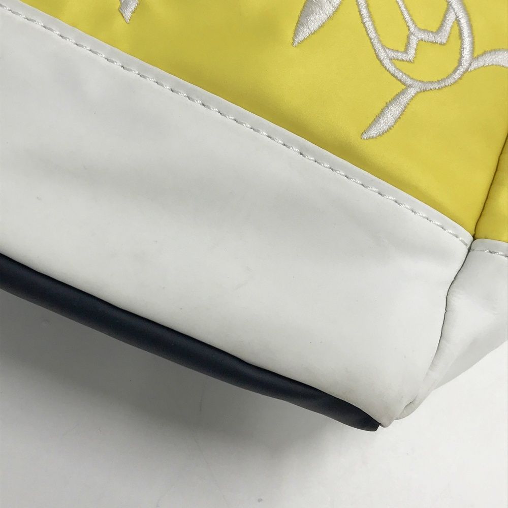 MUNSING WEAR マンシングウェア カートバッグ イエロー系