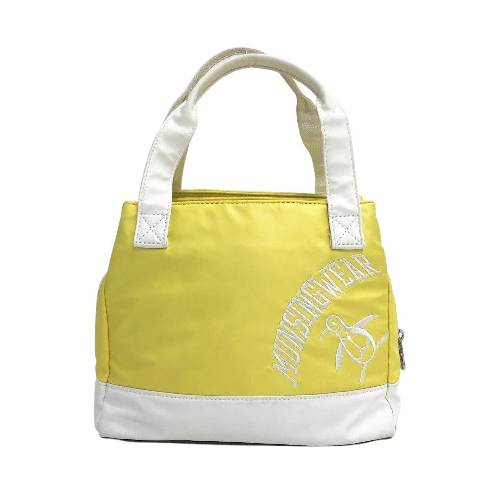 MUNSING WEAR マンシングウェア カートバッグ イエロー系