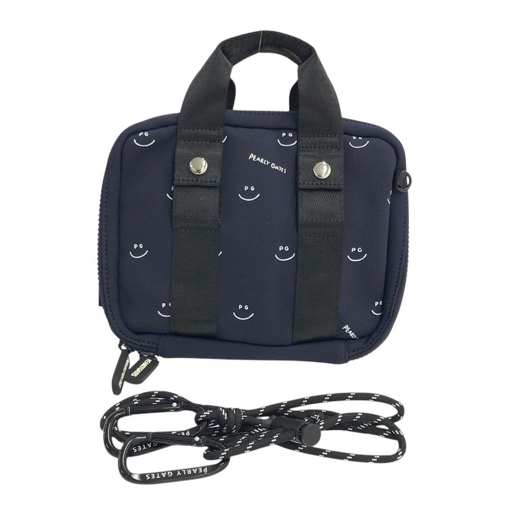 PEARLY GATES パーリーゲイツ ショルダーバッグ ネイビー系