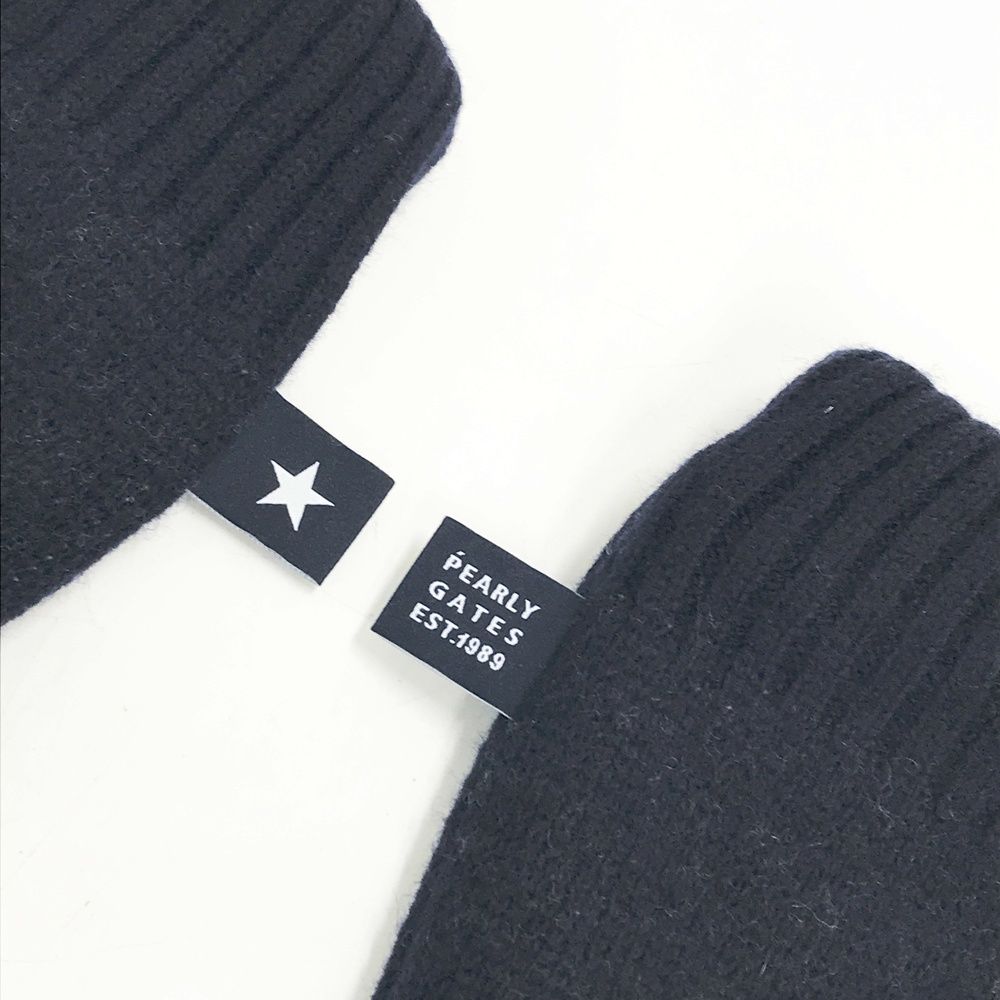 PEARLY GATES パーリーゲイツ ニットレッグウォーマー 星に願いを