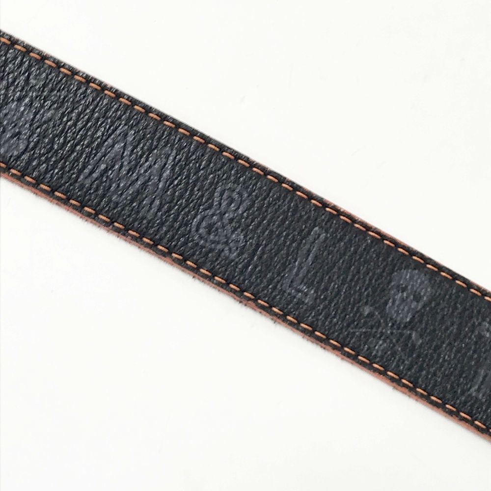 MARK&LONA マークアンドロナ バックルベルト スカル ブラック系