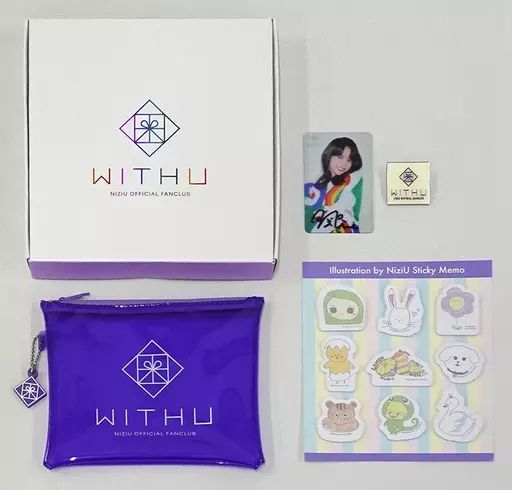 中古】雑貨 NiziU ファンクラブ入会特典セット(NINA直筆サイン入り