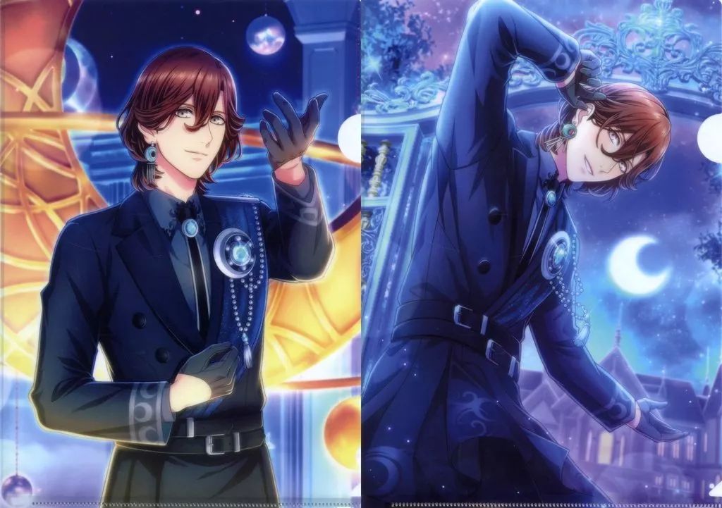 中古】クリアファイル 寿嶺二 as レイジ A4クリアファイル2枚セット