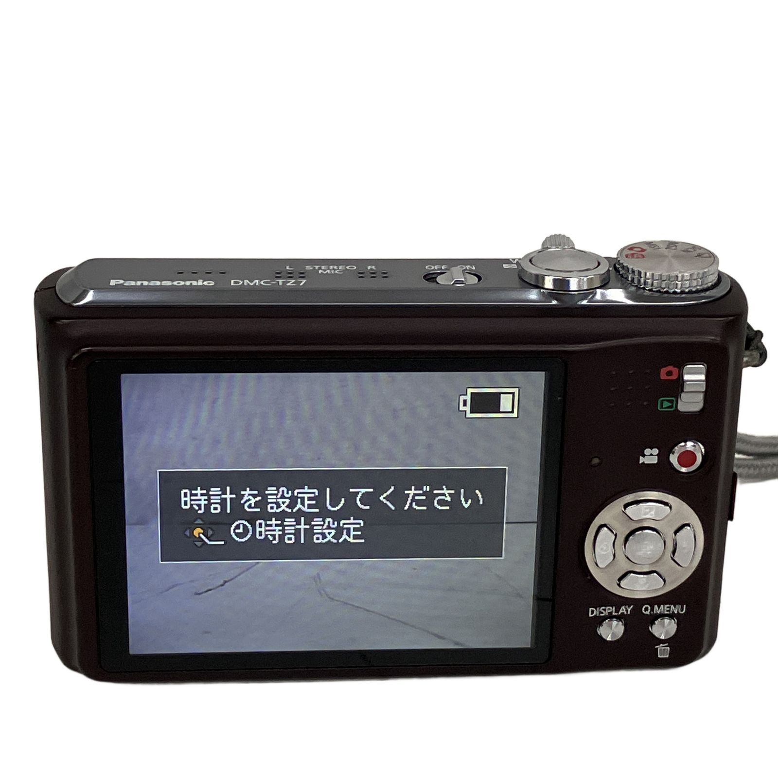 Panasonic DMC-TZ7 LUMIX デジタル コンパクト カメラ オリンパス
