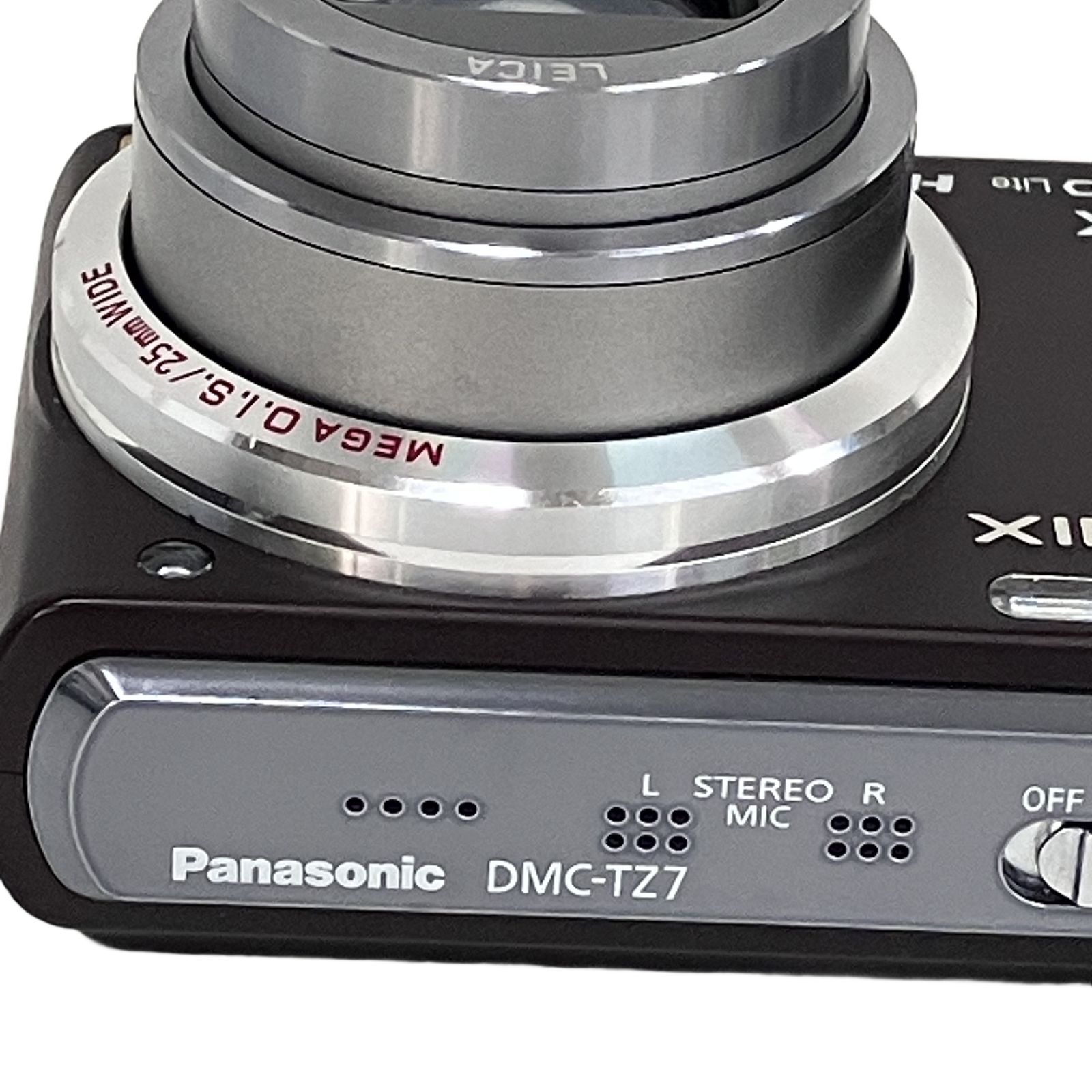 Panasonic DMC-TZ7 LUMIX デジタル コンパクト カメラ オリンパス