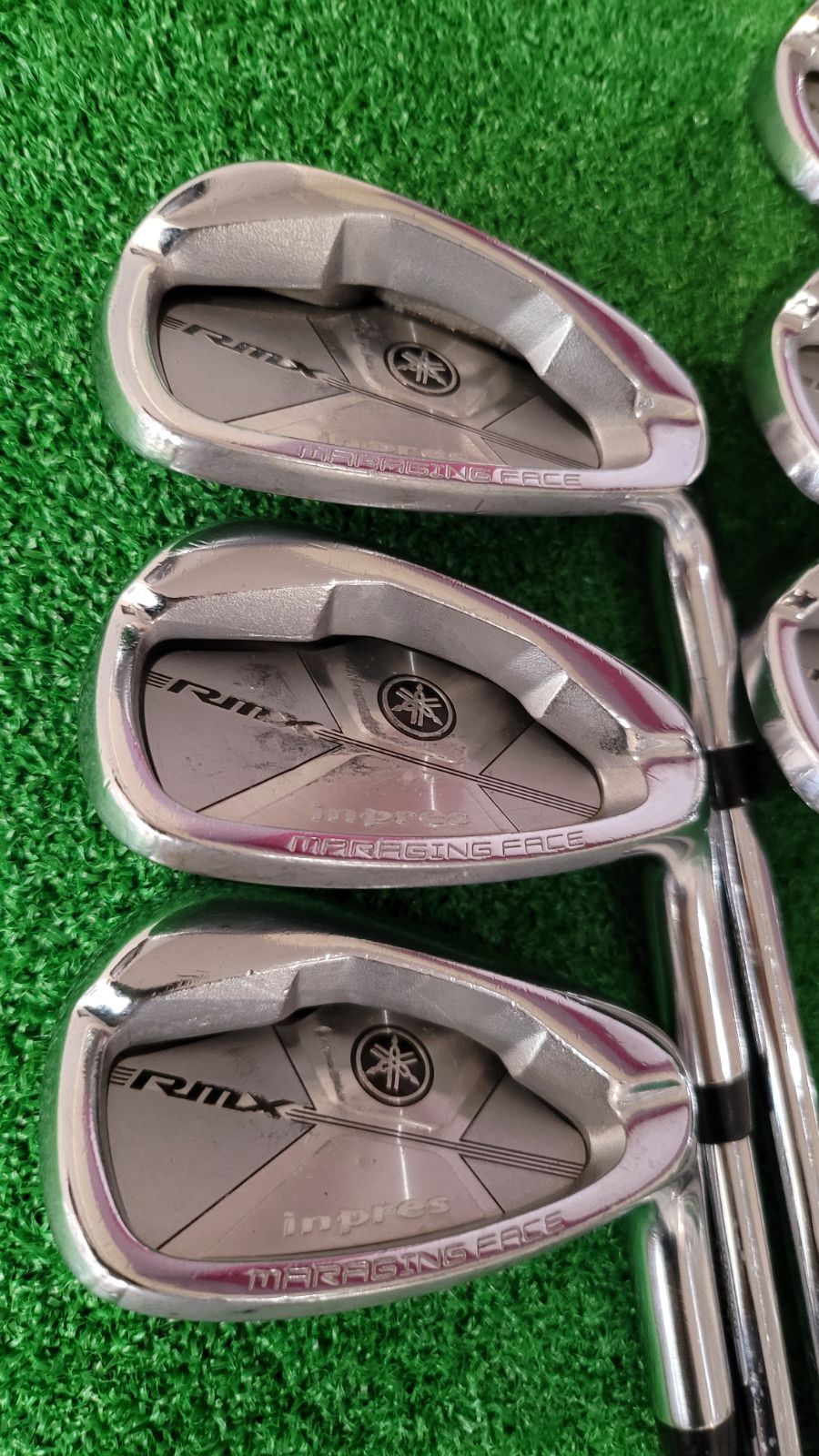 インプレス リミックス マレージング アイアンセット5本 ヤマハ インプレス RMX マレージング アイアン 5番～PW 6本セット 軽量