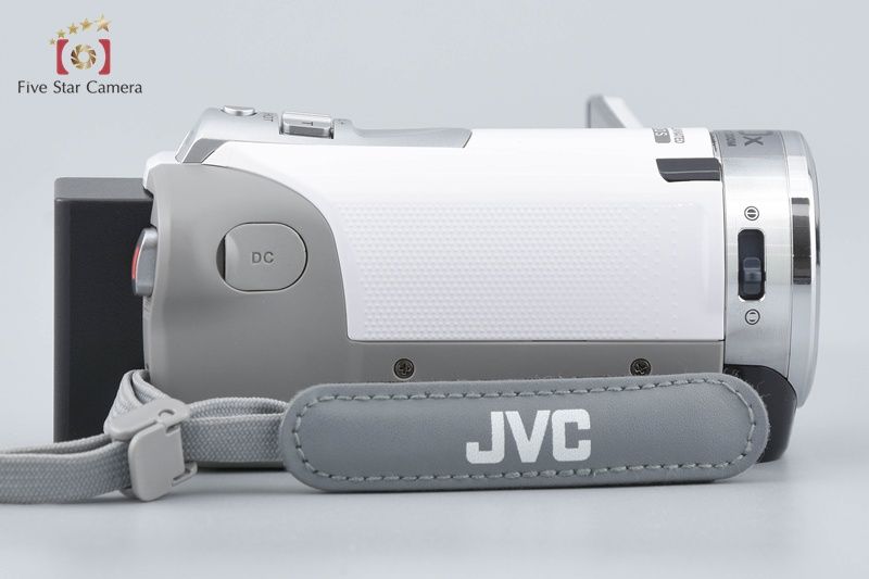 JVCビデオカメラ　 GZ-HM155-W　６０倍　ホワイト　充電器付き JVCビデオカメラ GZ-HM155-W 60倍 ホワイト 充電器付き JVCビデオ