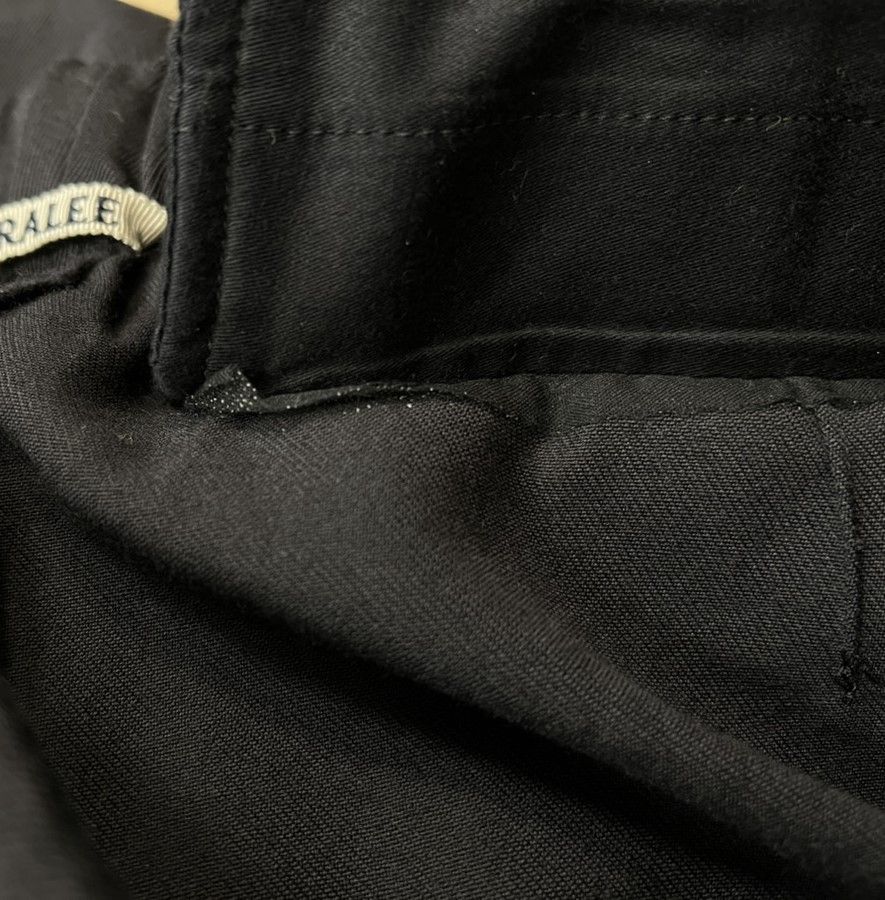 オーラリー AURALEE WOOL KERSEY EASY PANTS ウール イージーパンツ