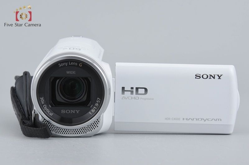 SONY ソニー 【中古】SONY ソニー ハンディカム HDR-CX680 ホワイト