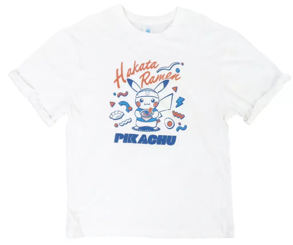 中古】Tシャツ ラーメンピカチュウ Tシャツ ホワイト Mサイズ