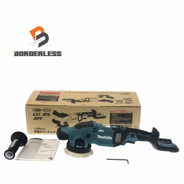 ☆未使用品☆makita マキタ 18V 125mm 充電式ランダムオービット 