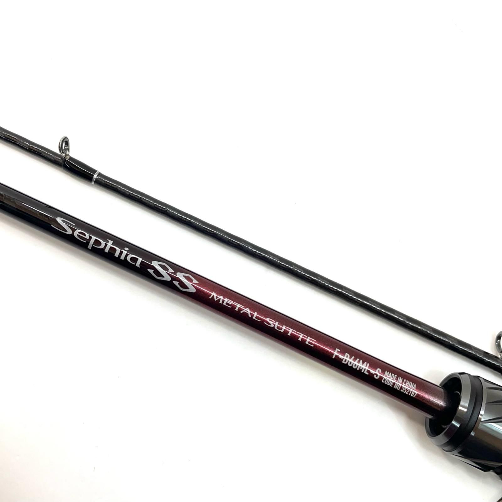 【尾張小牧店】 中古 SHIMANO | シマノ ロッド 24セフィアSS F-B66ML-S 釣竿 2ピース 【84】 尾張小牧店】 中古 SHIMANO | シマノ ロッド 24セフィアSS F-B66ML-S