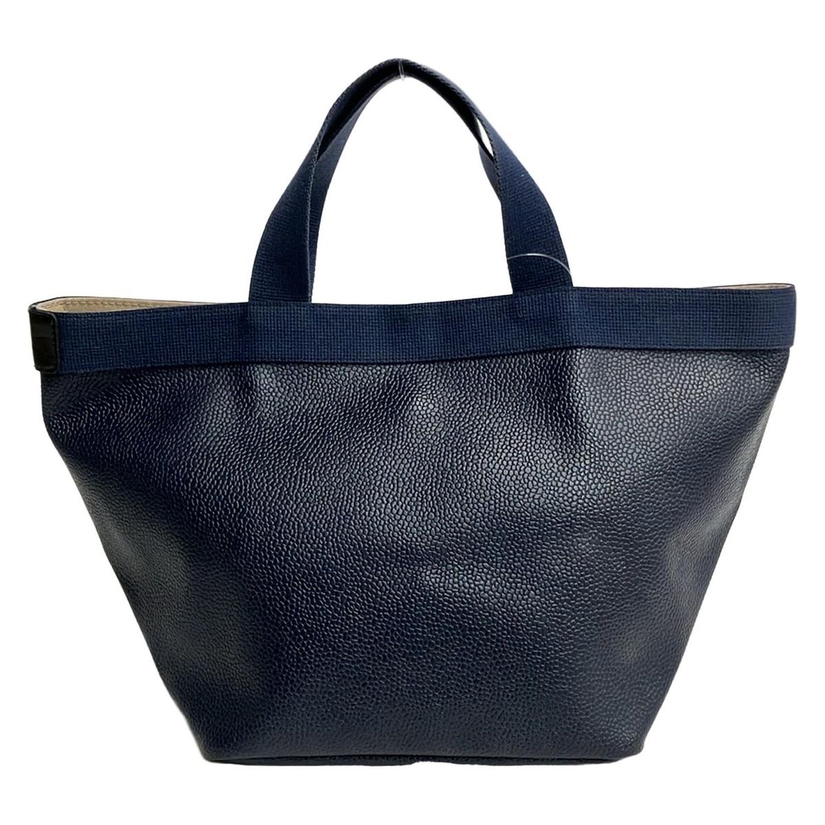 美品 Herve Chapelier トートバッグ キャンバス ネイビー 舟型 Herve Chapelier(エルベシャプリエ) トートバッグ リュクス舟型トートM