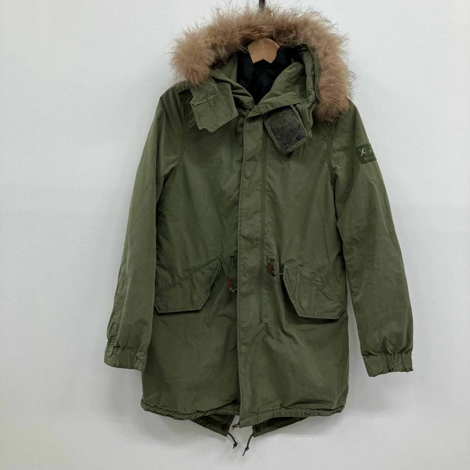 イオン広店】 中古 ALPHA | アルファ モッズコート ×X girl 0534511-51 