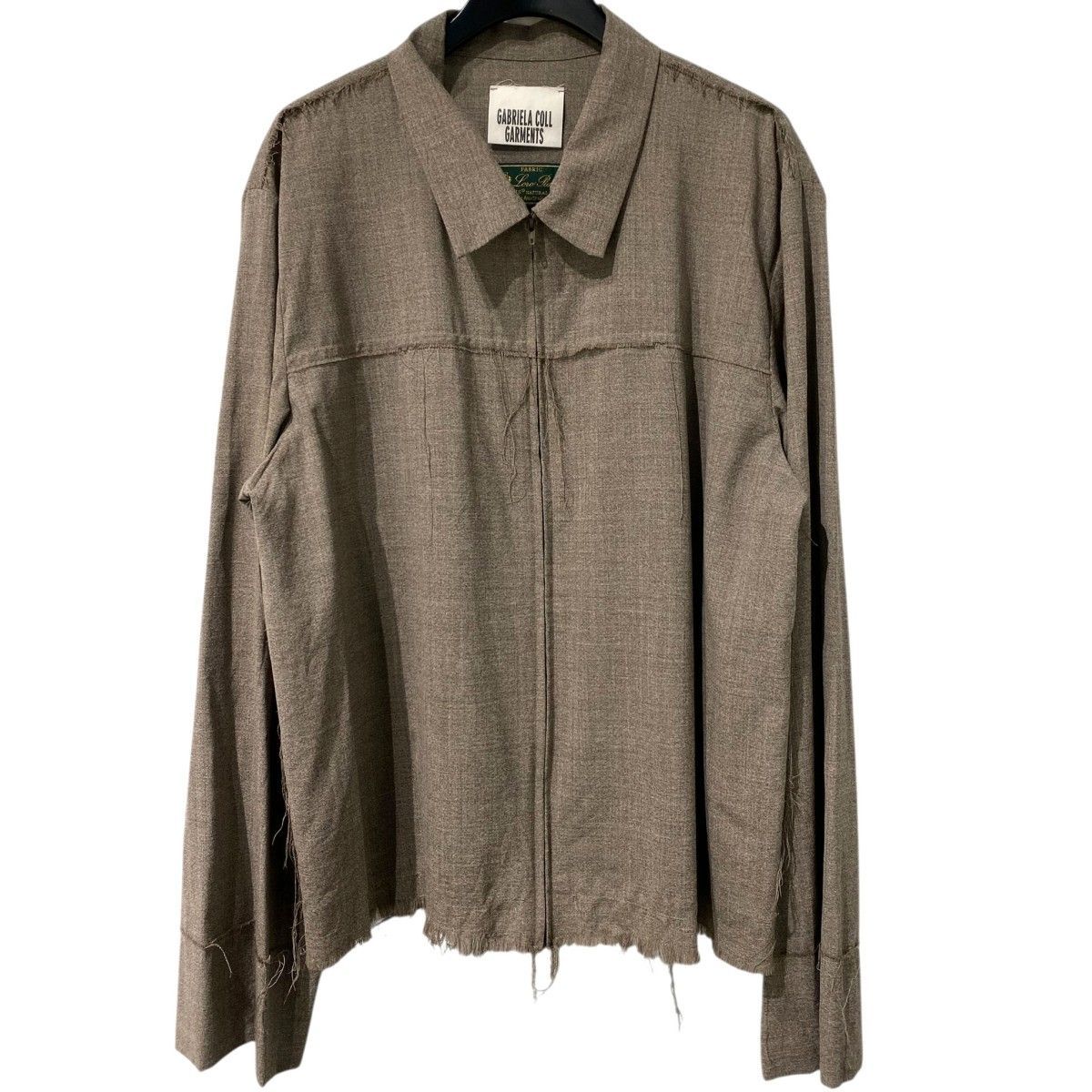 GABRIELA COLL GARMENTS×Loro Piana 23SS Fine wool Zipper Jacket