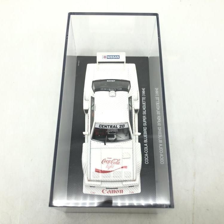 新品未開封　トミカ コカ・コーラ ブルーバード スーパーミニカー コカ・コーラ ブルーバード スーパーシルエット（84年：白） | 製品を