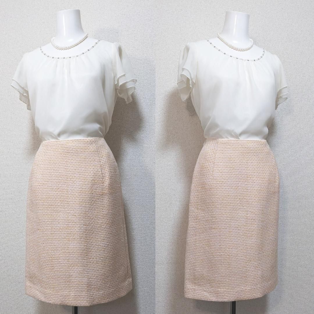〇当日発送可能【美品】ハロッズ セレモニースーツ ほのかなラメ感