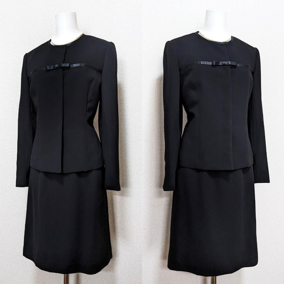 ♪当日発送可能【美品】ユキトリイ 高級礼服 9号 パイピングラインと