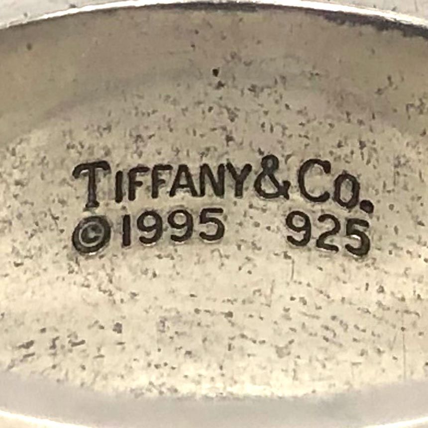 TIFFANY ティファニー アトラス ワイド リング 18号 シルバー SV925
