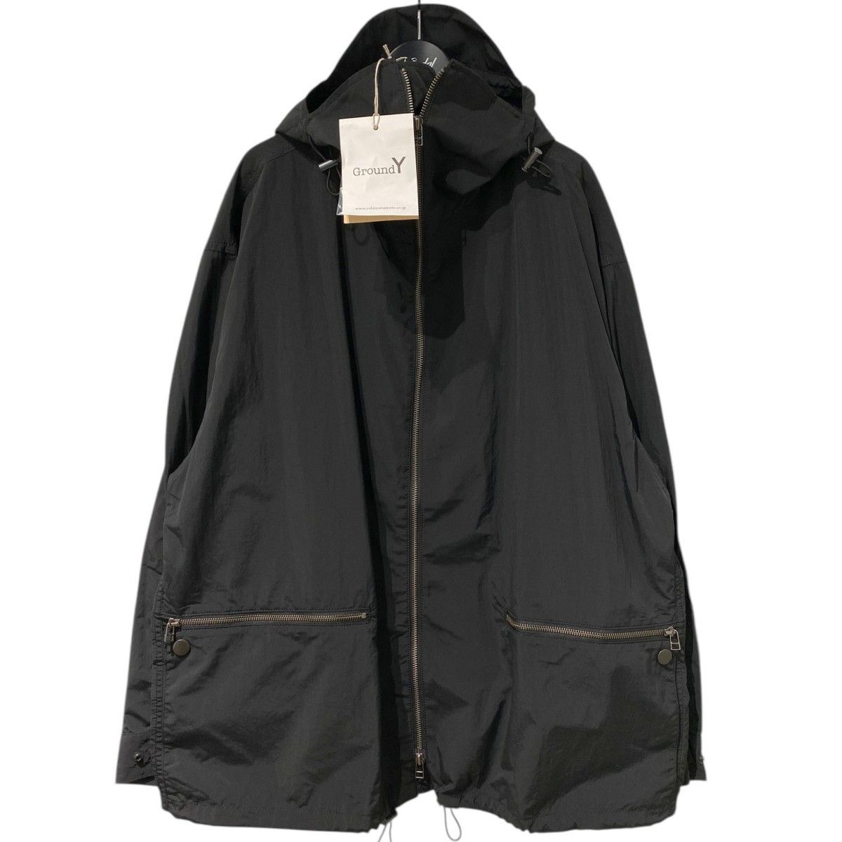 Ground Y (Yohji Yamamoto) 25SS NYLON TASSAR ZIPPER BLOUSONナイロン