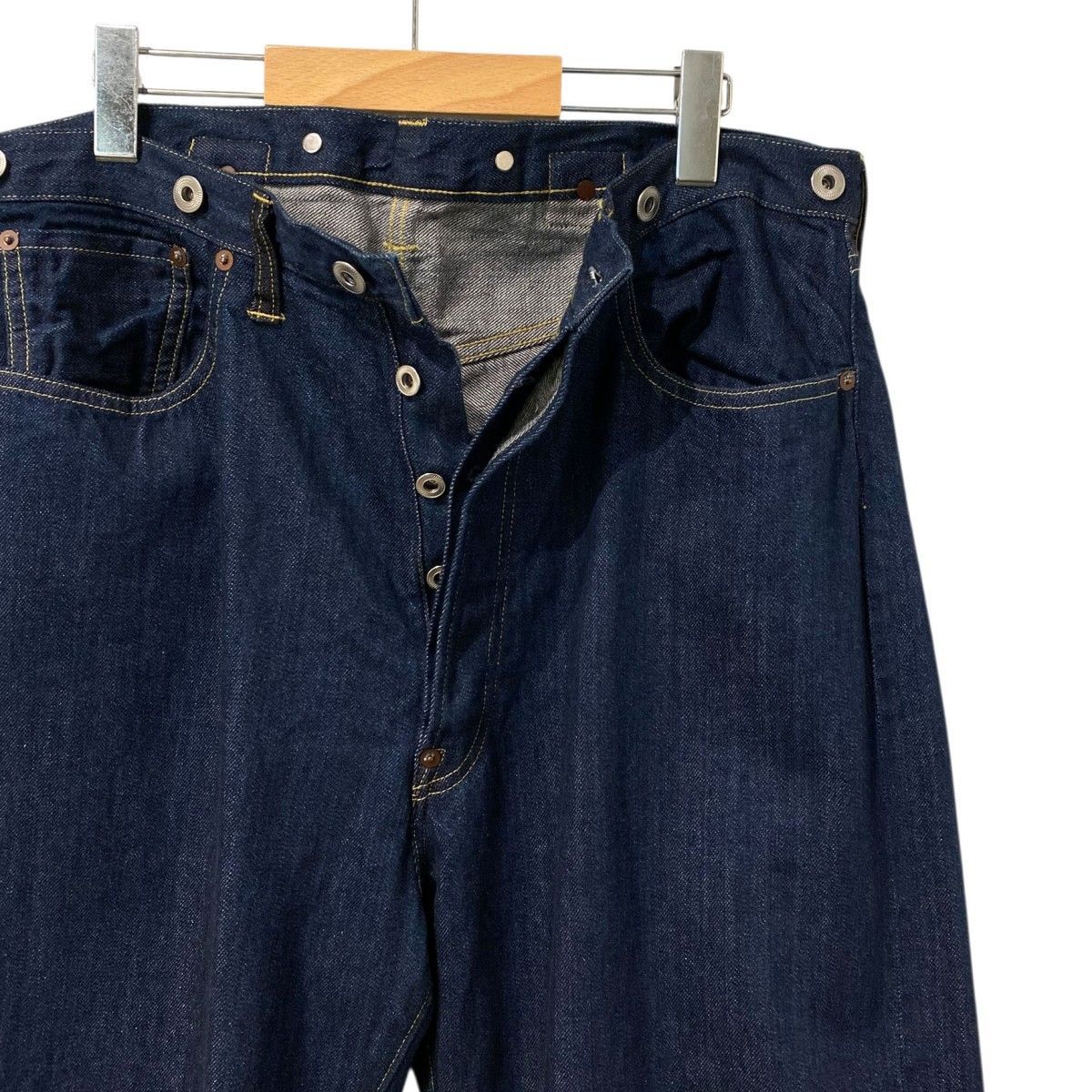 STUKAワイドデニムパンツ A．PRESSE 25AW Washed Wide Denim Pantsウォッシュド加工ワイドデニム