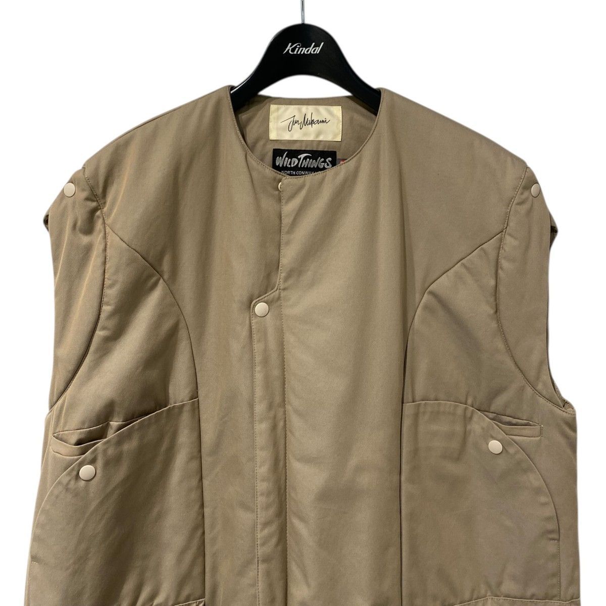 JUN MIKAMI×WILD THINGS 23SS Padded Vest中綿ミリタリーベスト