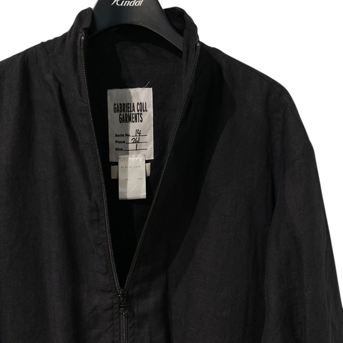 Gabriela Coll Garments 24SS DOUBLE SOLBIATI FINE LINEN JACKET 