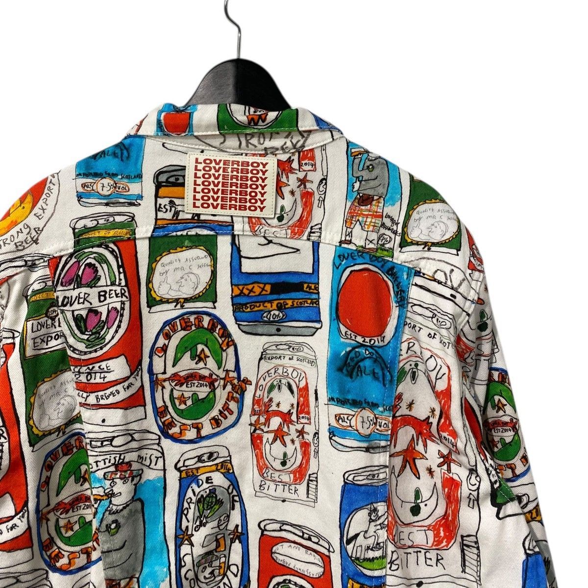 CHARLES JEFFREY LOVERBOY 22AW ビール缶Art Denim Jacketアートデニム 