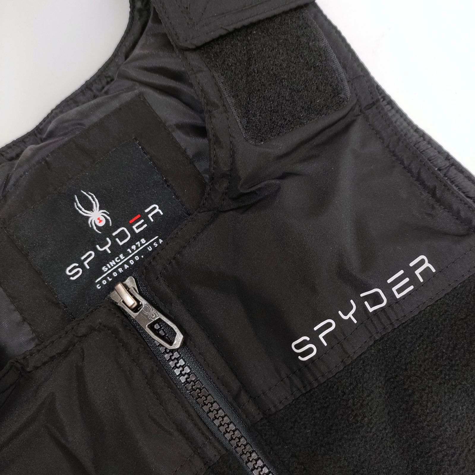 SPYDER キッズ スキーウェア 上下 サイズ8 ブラック 子供用 コストコ