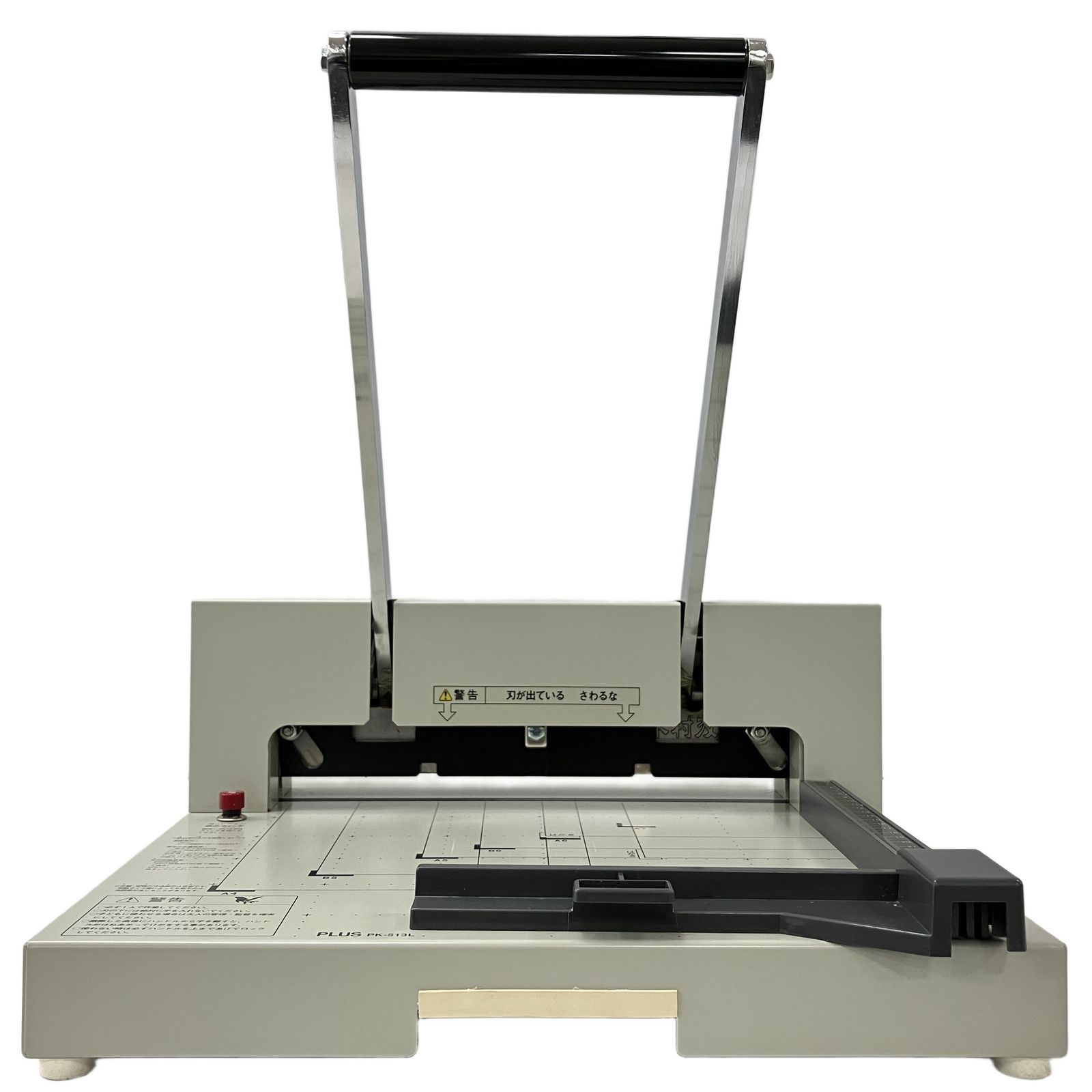 中古】プラス 断裁機 PK-513L 裁断幅A4タテ 26-106 【公式通販】