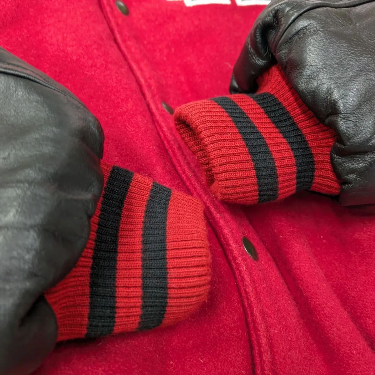 I) ヴィンテージ ローリング・ストーンズ RS9798 レザー スタジャン 97