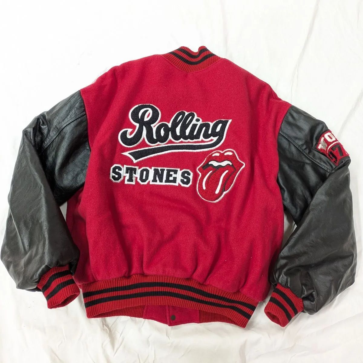 I) ヴィンテージ ローリング・ストーンズ RS9798 レザー スタジャン 97