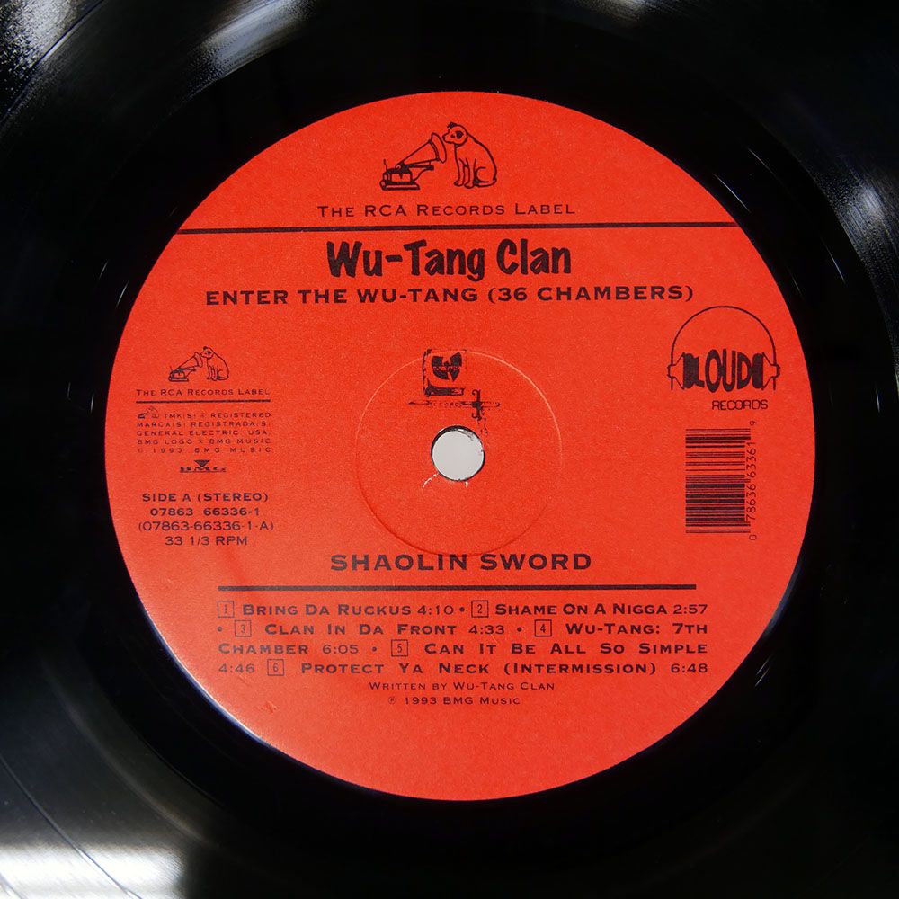 US盤 WU-TANG CLAN/ENTER THE WU-TANG (36 CHAMBERS)/RCA 7863663361