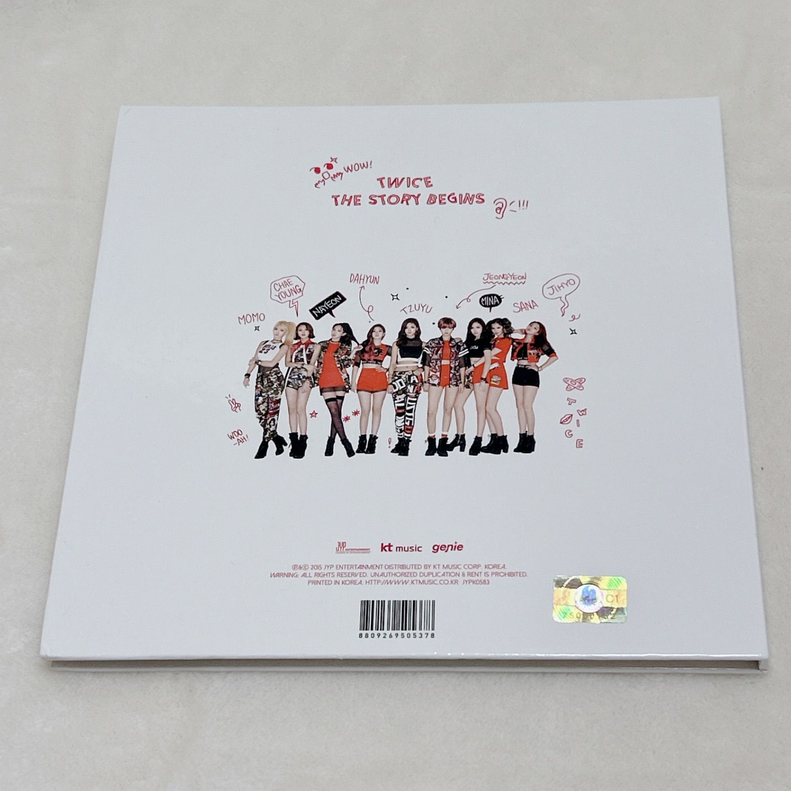 希少】twice the story begins 直筆 サイン - メルカリ