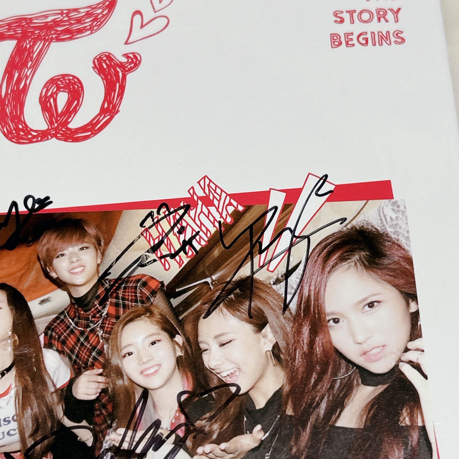 希少】twice the story begins 直筆 サイン - メルカリ