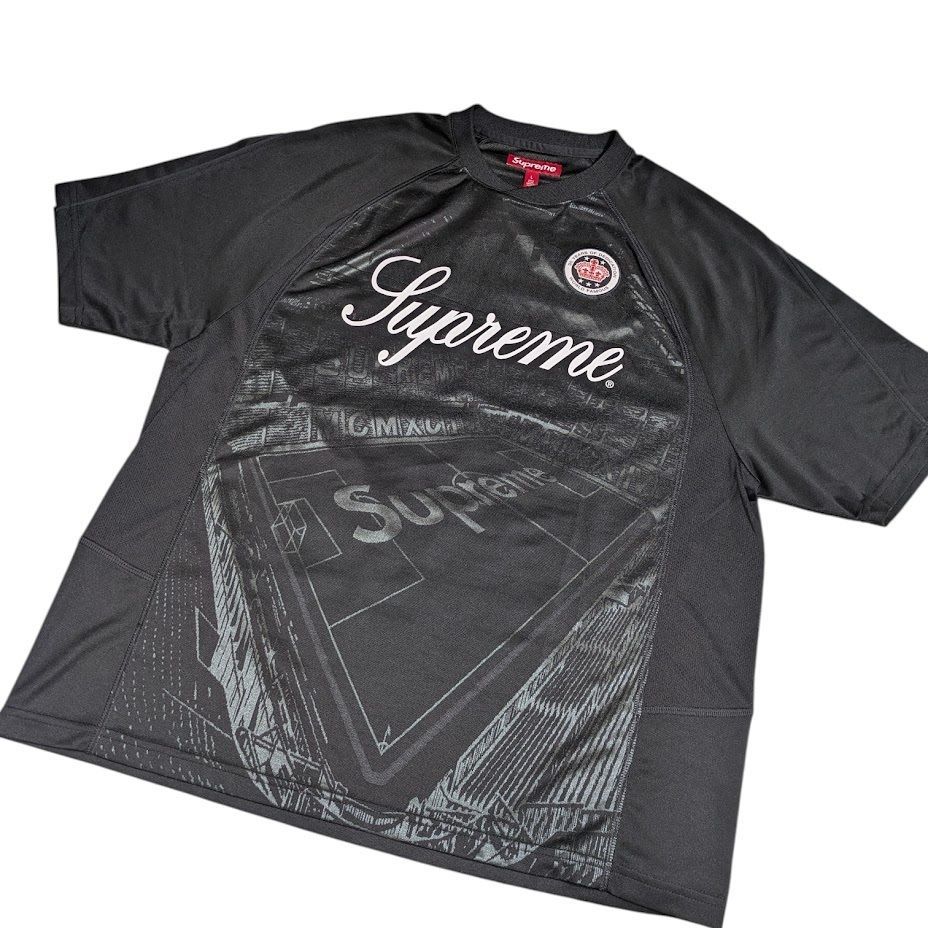 24SS SUPREME Supreme Jacquard Soccer Jersey シュプリーム サッカー