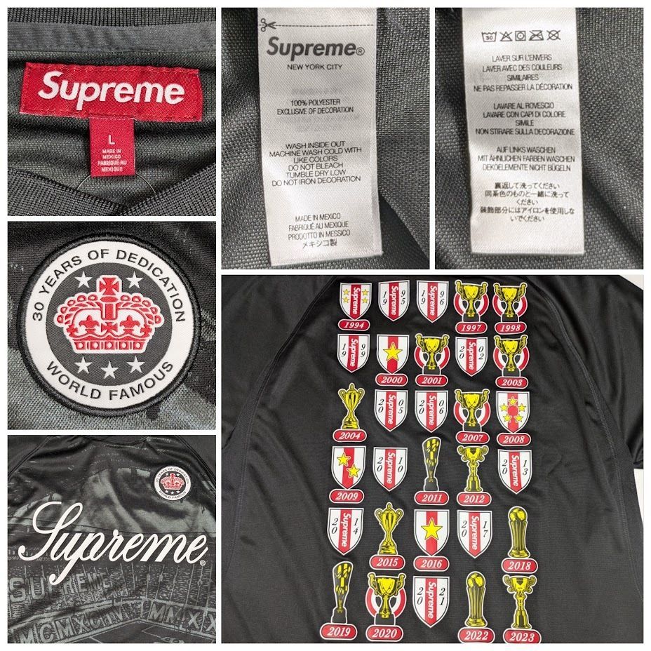 24SS SUPREME Supreme Jacquard Soccer Jersey シュプリーム サッカー