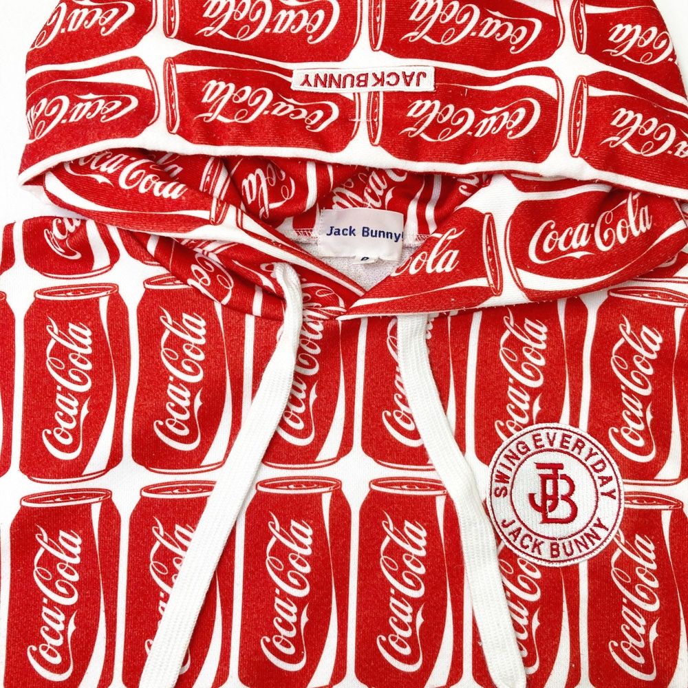 サイズ：0 JACK BUNNY ジャックバニー ×COCA COLA スウェットパーカー