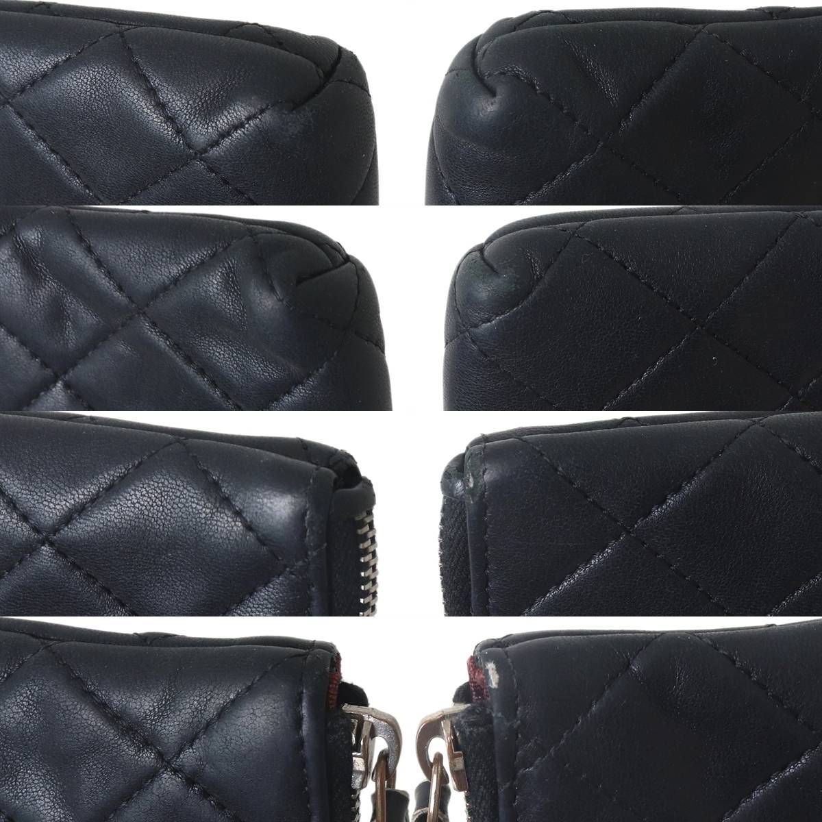 CHANEL シャネル　マトラッセ　キーリング付き　ケース CHANEL /シャネル コインケース キーリング付き シール有 マトラッセ