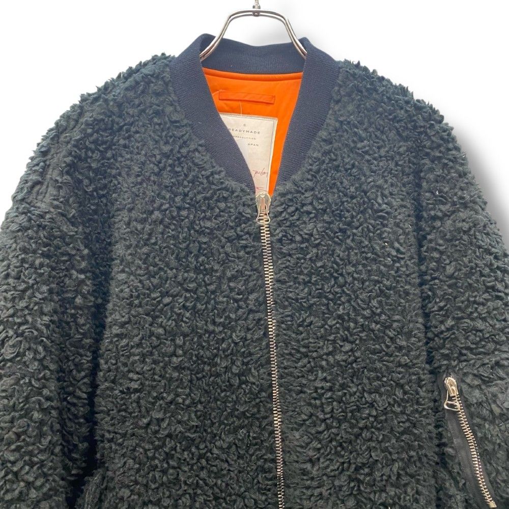 ★*★様 READYMADE 21AW TEDDY JESSE JACKET 2 READYMADE TEDDY JESSE JACKET サイズ3 ブラック RE-FU-BK-00-00-183