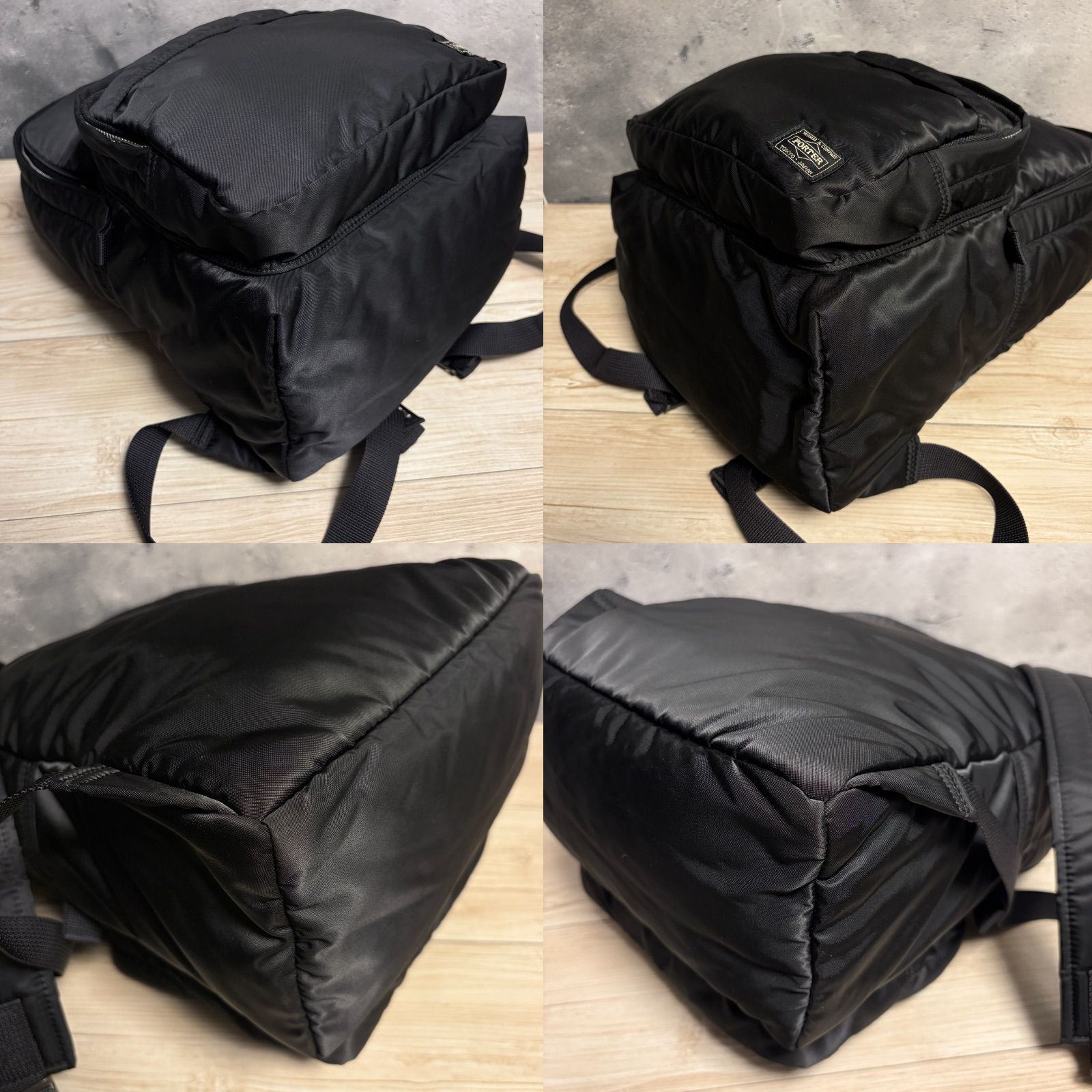 ✨PORTER ポーター タンカー リュック ブラック 旧ファスナー 初期仕様