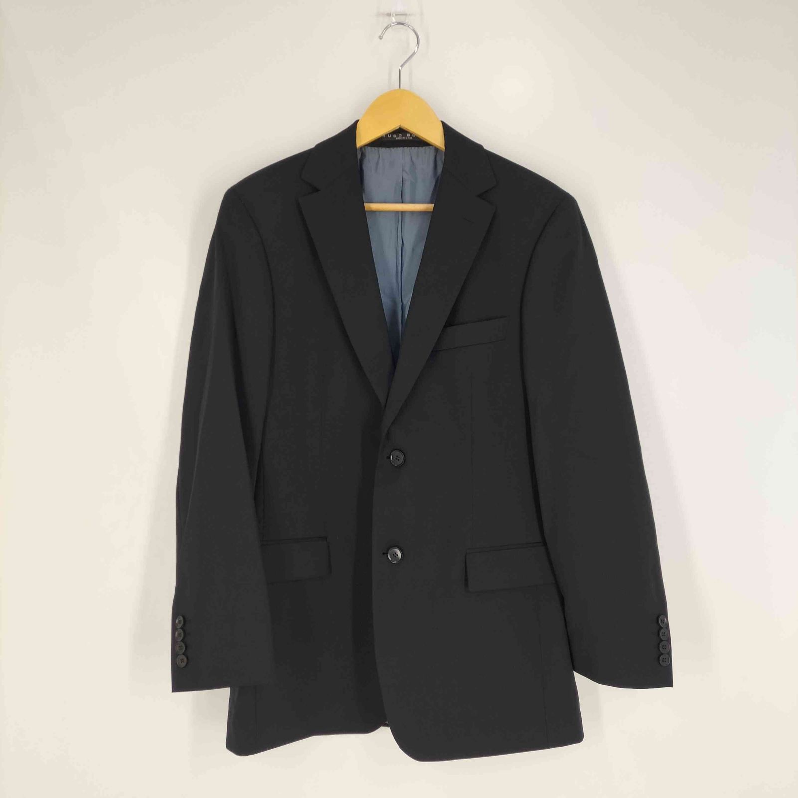 ヒューゴボス HUGO BOSS USA製 100S WOOL 2Bテーラードジャケット