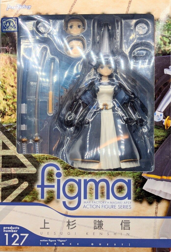 マックスファクトリー】 figma 127 上杉謙信 未開封 / ランス