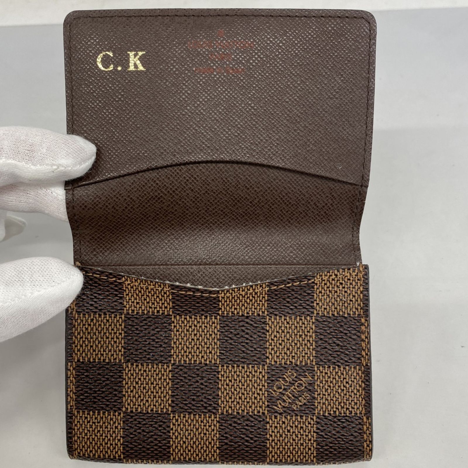 ルイ・ヴィトン(Louis Vuitton) ルイ・ヴィトン 名刺入れ ダミエ