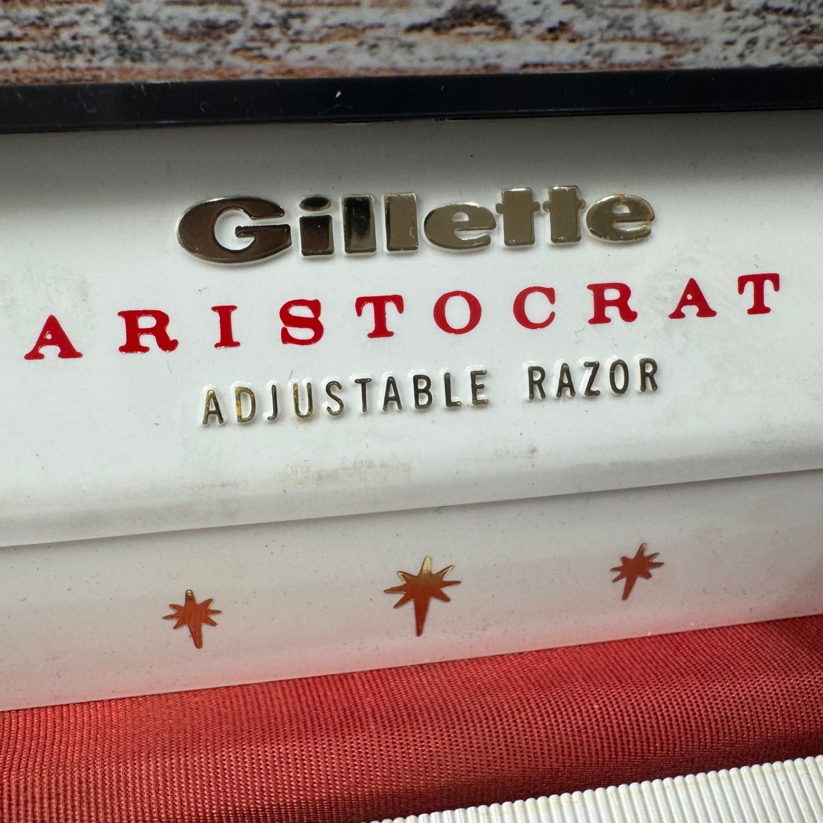 DA69 gillete ARISTOCRAT ジレット替刃 ビンテージ 髭剃り メンズ小物