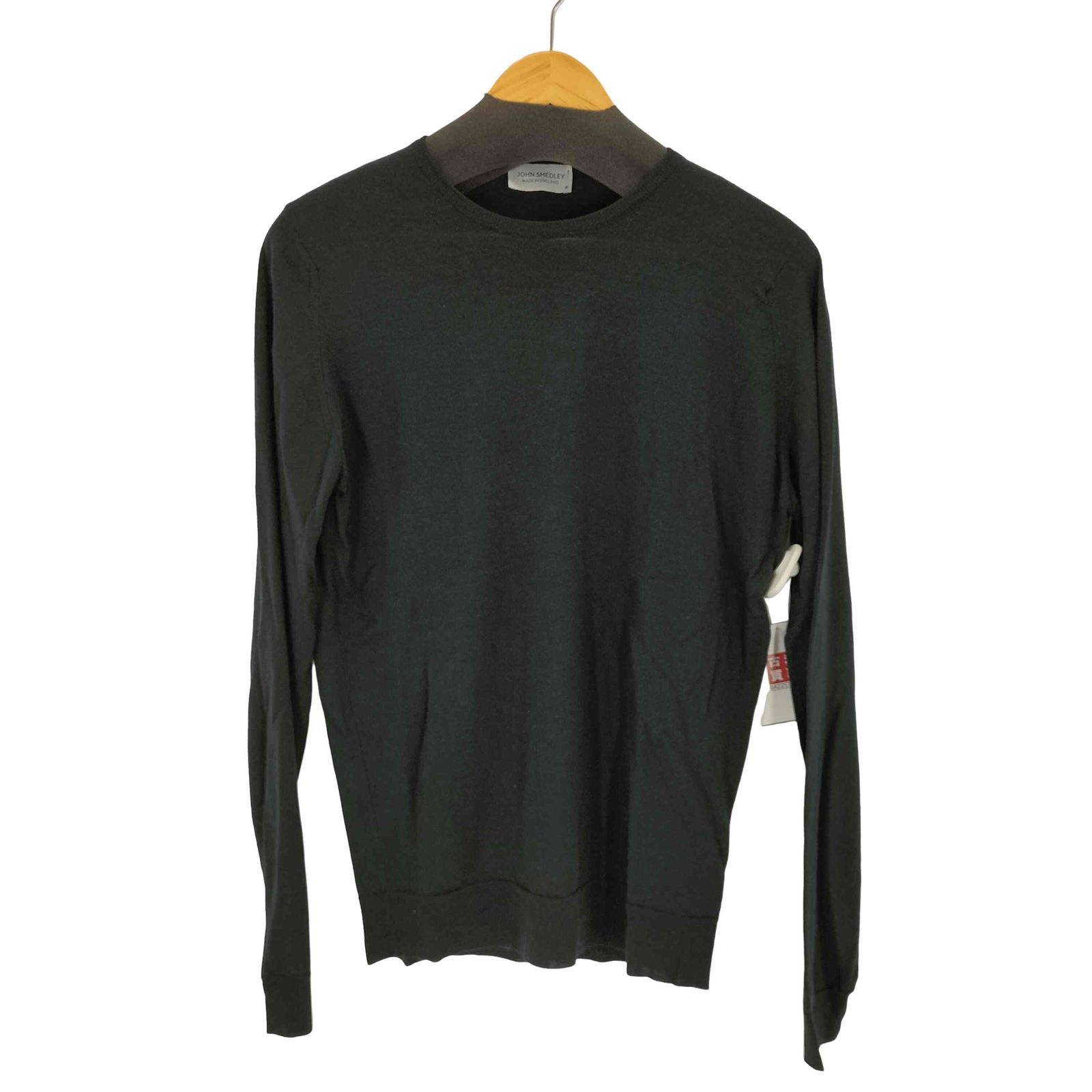 ジョンスメドレー JOHN SMEDLEY 英国製 メリノウール100%クルーネック 