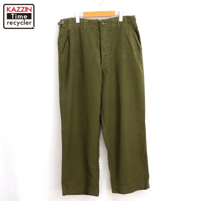 50s vintage U.S.ARMY M-51 ウール ミリタリーパンツ メンズ Lサイズ